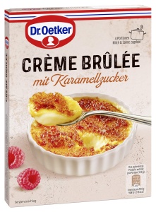 Crema Brulee Dr. Oetker, 8 pachete x 96 g, desert cu zahar caramelizat