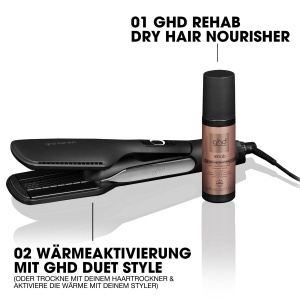 Crema de par ghd rehab pentru par uscat, tratament leave-in, 150 ml - Img 4