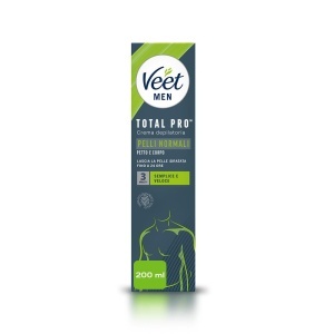 Crema depilatoare pentru barbati Veet, 200 ml, tehnologie de hidratare