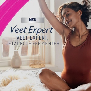 Crema depilatoare Veet Expert 100ml cu Sheabutter pentru toate tipurile de piele - Img 6