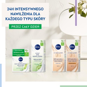 Crema hidratanta NIVEA 24H cu Aloe Vera pentru ten mixt si gras, 50 ml - Img 6