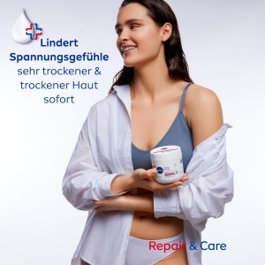 Crema hidratanta NIVEA Repair Care 400ml, pentru piele foarte uscata, cu Glicerina si Provitamina B5 - Img 3