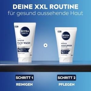 Crema hidratanta pentru barbati NIVEA MEN Sensitive, 100 ml, fara parfum si alcool - Img 7