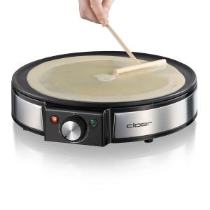 Crepes Maker Cloer 6630 30 cm Antiaderent 1200W Negru - Img 3
