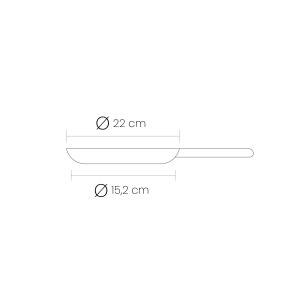 Crepiere IBILI Fusion 22 cm, design exotic, functie practica, calitate superioara - Img 4