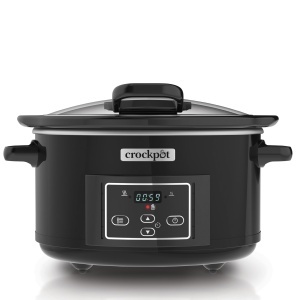 Crockpot Slow Cooker CSC052X, 4.7l, 2 trepte de temperatura, negru