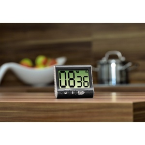 Cronometru digital de bucatarie Xavax, functie timer si stop, afisaj mare, negru - Img 5