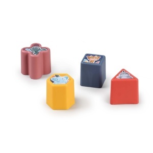 Cub de activitati Smoby Little - Motorikwurfel, 5 laturi, 13 activitati, 28,9x27,4x39,5 cm - Img 3