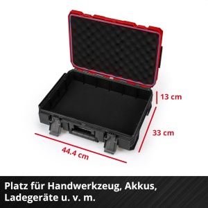 Cufar de unelte Einhell E-Case Rolling Workshop SEALED, 120 kg, modular - Img 6