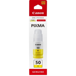 Culoare Gelb Canon GI-50 Y Cartus Original pentru Pixma G5050G6050, 70 ml - Img 1