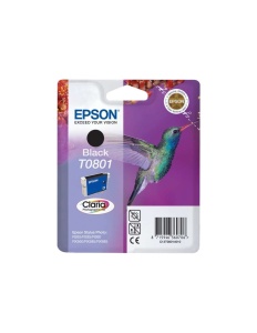 Culoare Neagra Tinta Originala Epson T0801 pentru Imprimante Foto - Img 2