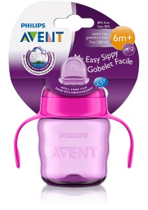 Cupa de baut Philips Avent SCF55103 - 200ml, BPA free, LilaRosa - Img 6