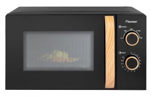 Cuptor cu microunde Bestron AMN200BW 700W 20L 5 trepte de putere Black Wood