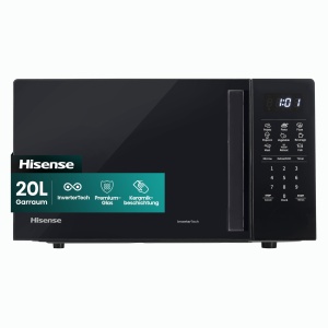 Cuptor cu microunde Hisense H20MOBS4HI 20 L 700W InverterTechAcoperire ceramicaGatit personalizat multifazatFunctie de dezghetareProgram automatMod Ec - Img 1