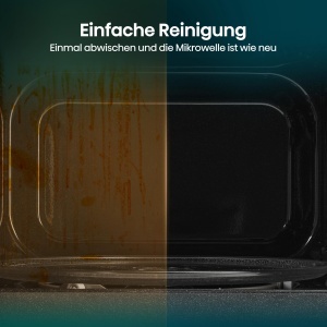 Cuptor cu microunde Hisense H23MOBS4HI 23 L 900W InverterTechAcoperire ceramicaSticla premiumGatit personalizat multifazatFunctie de dezghetare10 nive - Img 4