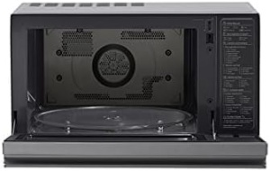 Cuptor cu microunde LG Electronics MJ 3965 ACS, 54.4 cm, Negru cu Accente din Inox - Img 4