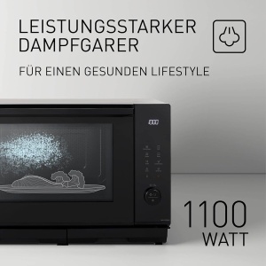 Cuptor cu microunde Panasonic NN-DS59NMETG, 27L, 1000W, Negru - Img 3