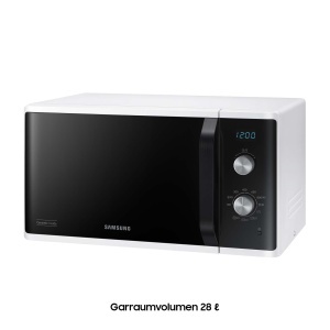 Cuptor cu microunde Samsung MG23K3614AWEG, 23 litri, 800 W, alb - Img 3