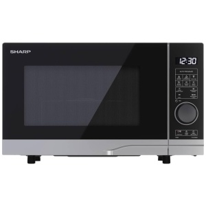 Cuptor cu microunde Sharp YC-PG204AE-S, 20L, 700W, argintiu
