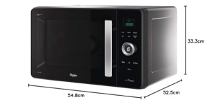 Cuptor cu microunde Whirlpool JQ 280 SL JQ 280 MB Negru - Img 4