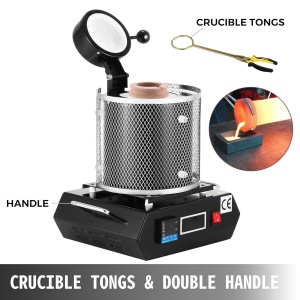 Cuptor de topire VEVOR 1350 W, 1 kg capacitate, 1150 C - Img 7
