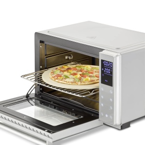 Cuptor electric CASO Bake Style 26 Touch, 30-230C, timer, cu pizzastone - Img 3