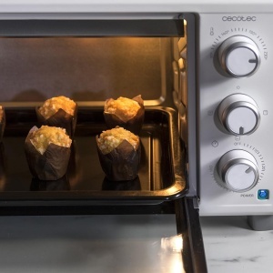 Cuptor electric Cecotec Minibackofen Bake Toast 2300, 23 L, 1500 W, alb - Img 7