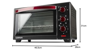 Cuptor electric G3 Ferrari G10073 il Moro 20, 20L, 1380W, Timer 60 minute - Img 8