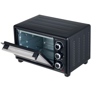 Cuptor electric mini OptimumX 20L, 1380W, Timer 60 min, Negru - Img 8