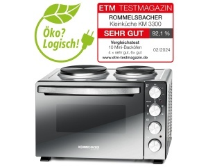 Cuptor electric Rommelsbacher KM 3300-2, 30L, 3250W, argintiunegru - Img 2