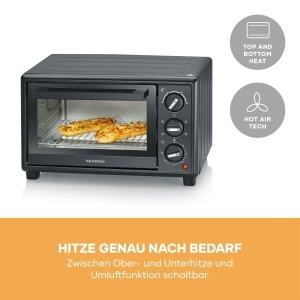 Cuptor electric Severin TO 2079, 20L, 1600W, negru - Img 9