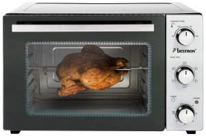 Cuptor Mini Bestron AOV31PS, 31L, 1500W, Inox - Img 3