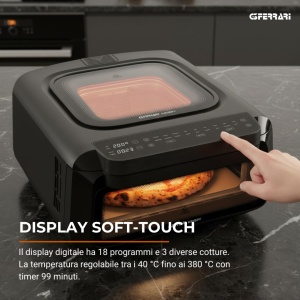 Cuptor multifunctional G3 Ferrari G10225, 13L, 2100W, 18 programe, Negru - Img 3