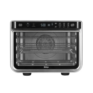 Cuptor Multifunctional Ninja Foodi 10-in-1, 2 niveluri, 33.5 cm, ArgintiuNegru