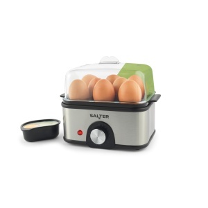 Cuptor pentru oua Salter, capacitate 8 oua, timer 15 minute, design compact