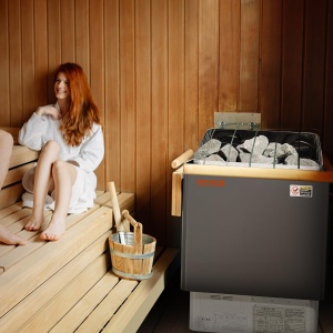 Cuptor sauna VEVOR SCA-60BW, 6 kW, pentru spatii de 5-9 m, control digital - Img 8