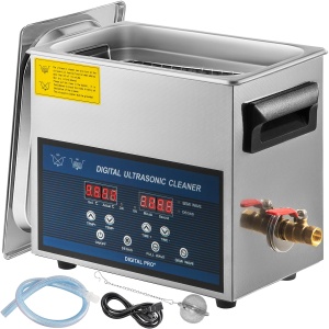 Curatator cu ultrasunete VEVOR, 6 l, 180 W, inox