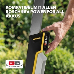 Curatitor multifunctional de terase WAGNER Levaro Powerbrush 18V - Img 11