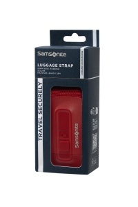 Curea pentru Gep luggage Samsonite TA Revolution, 50mm, Ajustabila, Rosu
