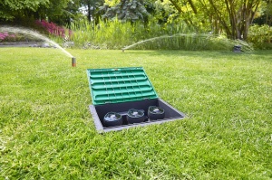 Cutie de control pentru irigatii Gardena Ventilbox 9 V Bluetooth, 3 valve, programabila - Img 5