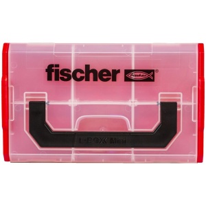 Cutie de depozitare fischer FixTainer, 6 compartimente, cu maner - Img 2