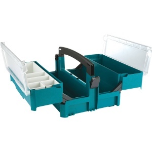 Cutie de depozitare Makita P-84137, 2 compartimente, cu maner, 395 x 295 x 233 mm - Img 4
