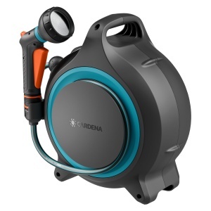 Cutie de furtun portabila Gardena MoveMatic, 12.5 m, design compact