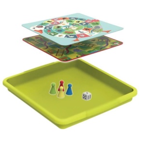 Cutie de jocuri Smoby pentru masa de picnic, cu accesorii si jocuri pentru copii - Img 2