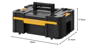 Cutie de scule Dewalt T-STAK Box III DWST1-70705 19L 30kg - Img 3