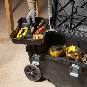 Cutie de unelte Stanley FatMax FMST1-73601, 90 litri, cu roti, rezistenta la apa - Img 2