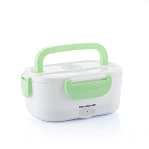 Cutie electrica pentru masa InnovaGoods 105L AlbVerde incalzire alimente compacta - Img 4
