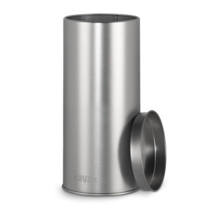 Cutie metalica pentru cafea XAVAX, capacitate 20 de capsule, argintie - Img 2