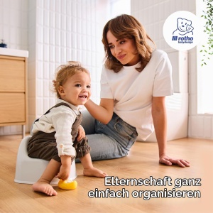 Cutie pentru servetele umede Rotho Babydesign 1,25 L, albastra, reutilizabila - Img 6