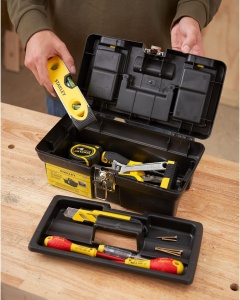 Cutie unelte Stanley 12,5 Millenium, 31,8x17,8x13cm, cu organizator - Img 2